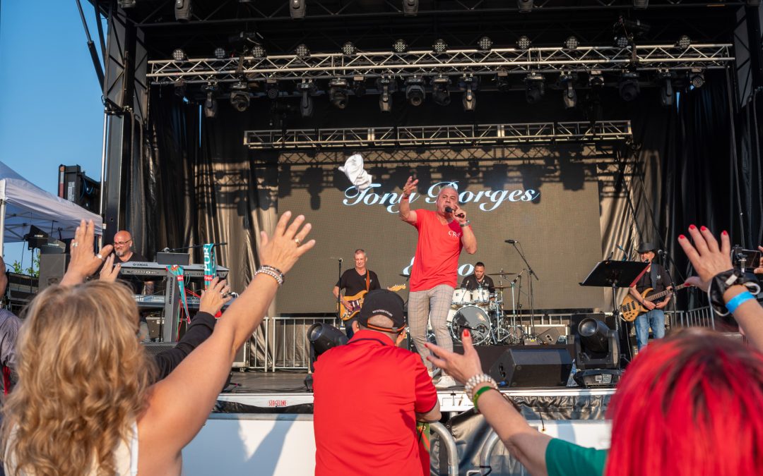 Tony Borges e a banda Euro toucaram no festival Dia de Portugal 2025 em Fall River