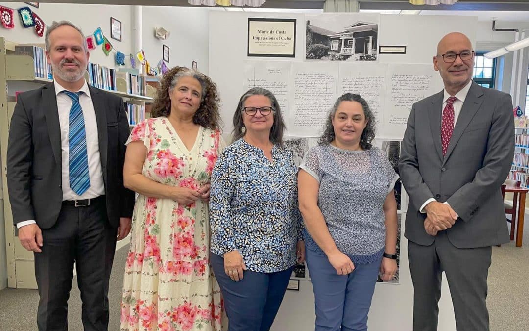 Embaixador de Portugal nos EUA visitou instituições portuguesas de New Bedford, Fall River e a Bridgewater State University