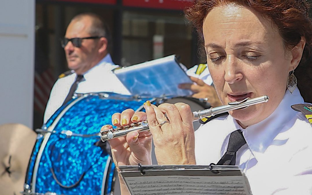 Banda Filarmónica de Nossa Senhora do Rosário, Providence , nos 45 anos da presidência de Gilberto Paiva e nos 57 anos de existência da banda