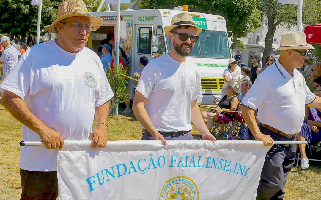 Faialenses no cortejo etnográfico do bodo de leite das Grandes Festas 2025