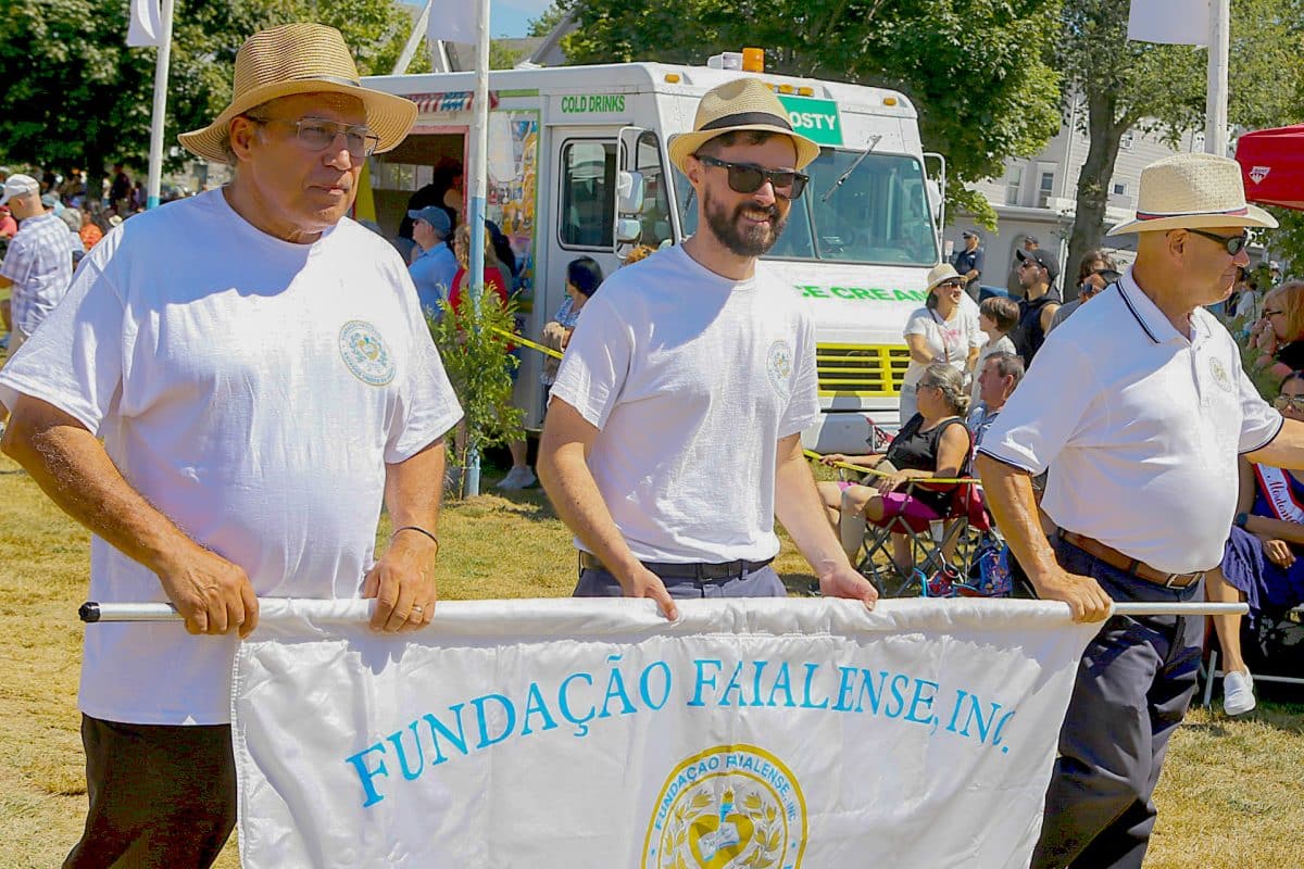 Faialenses no cortejo etnográfico do bodo de leite das Grandes Festas 2025