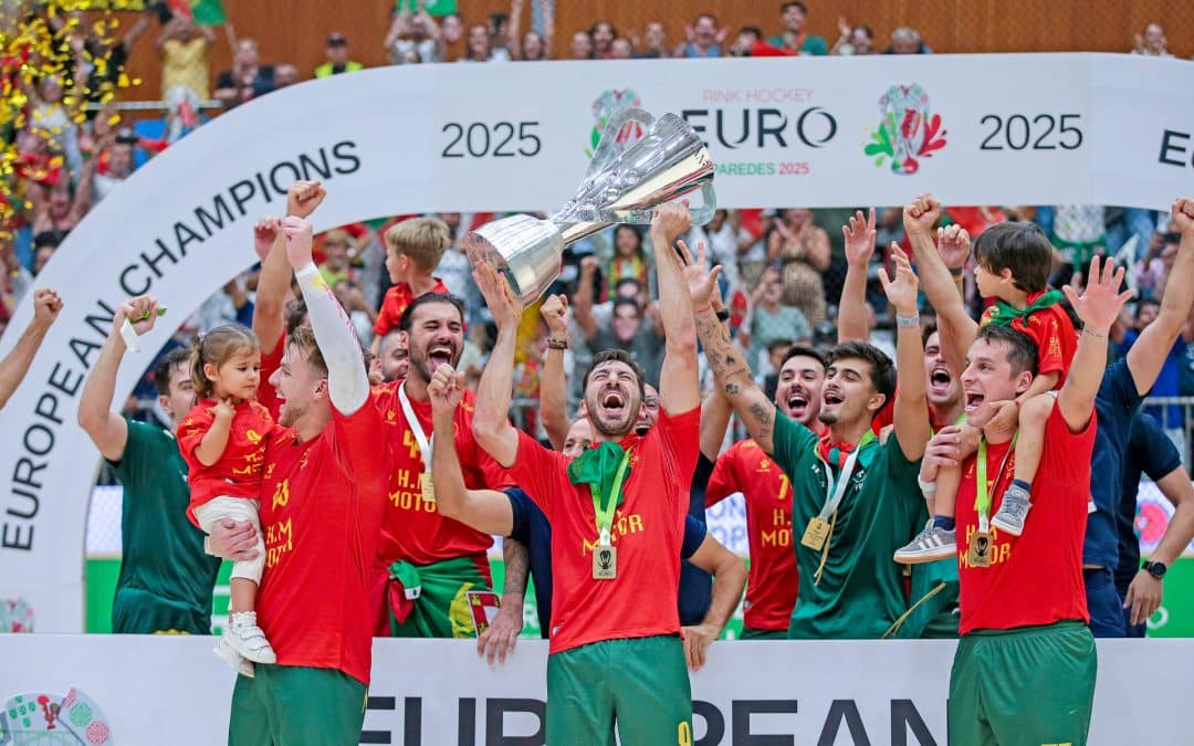 Hóquei/Europeu: Portugal vence França na final e conquista título pela 22.ª vez