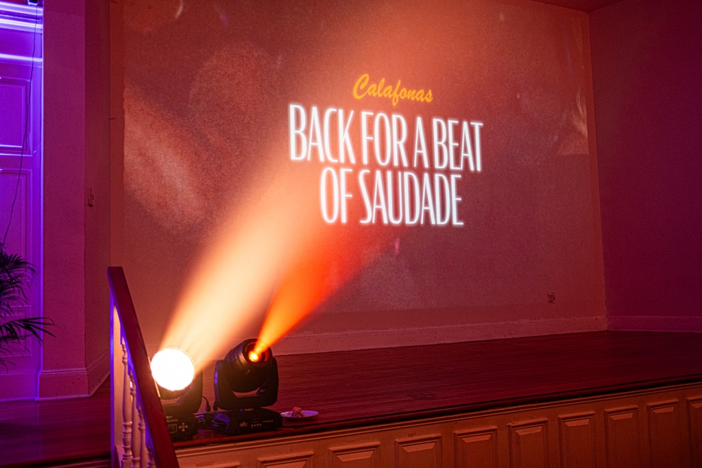 Calafonas Dinner: Back for a Beat of Saudades com Henrique Ferreira & Diogo Lima na musica e Hugo Ferreira & Mitch Mauricio na culinária