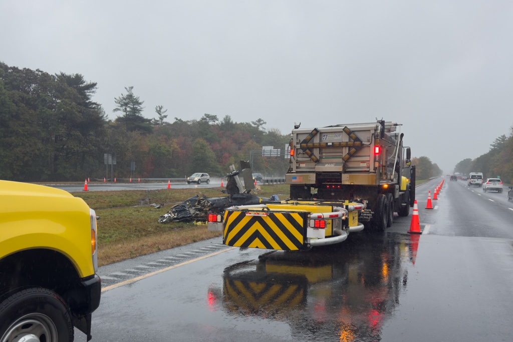 Casal de Middletown morre após acidente de aviação na I-195 em Dartmouth