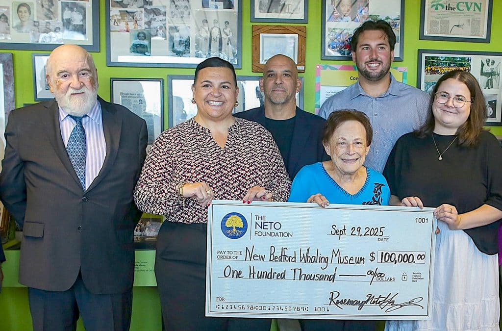 Neto Foundation atribui $100 mil ao New Bedford Whaling Museum