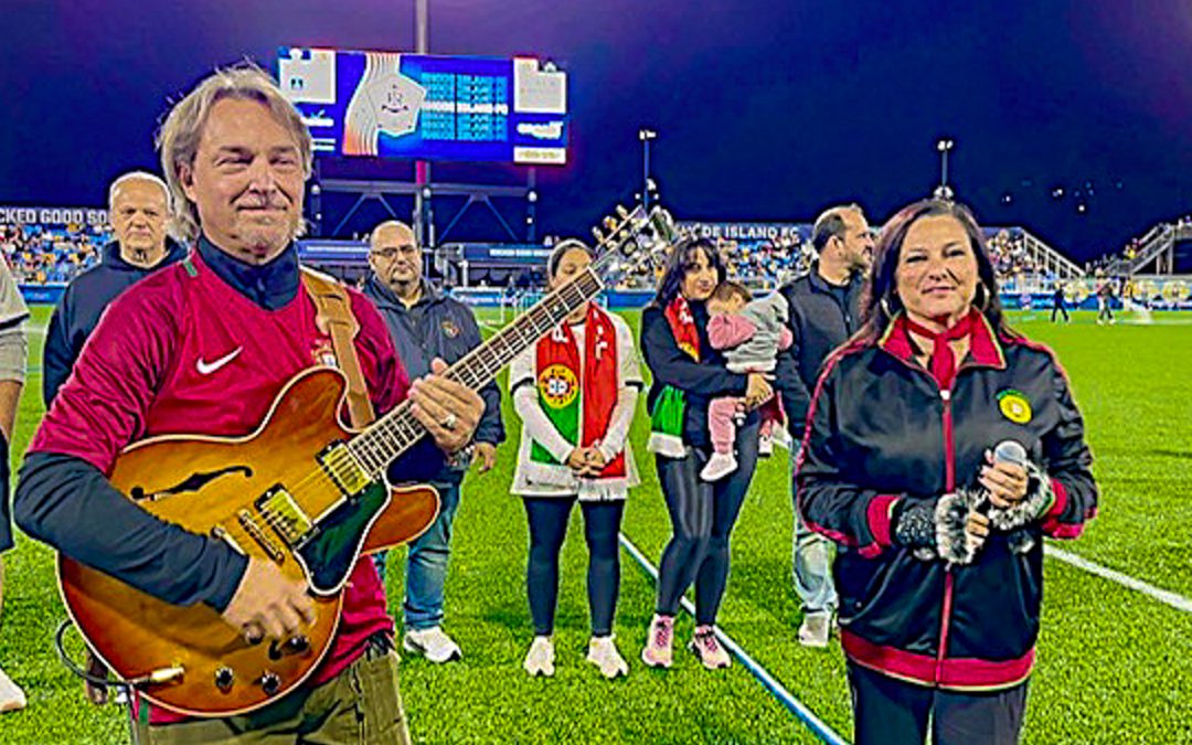 Noite portuguesa no Centreville Bank Stadium, a casa dos Rhode Island FC em Pawtucket