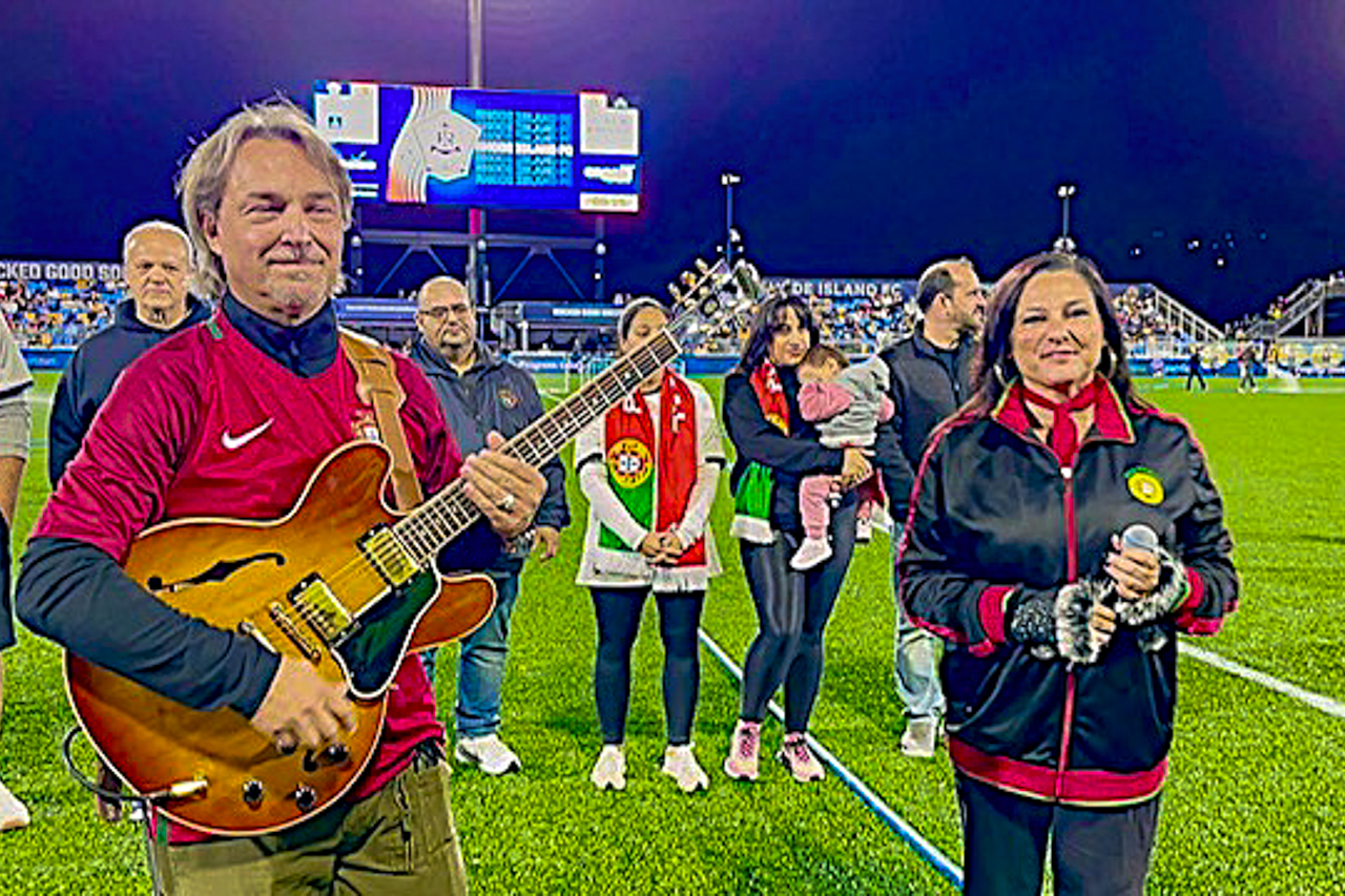 Noite portuguesa no Centreville Bank Stadium, a casa dos Rhode Island FC em Pawtucket