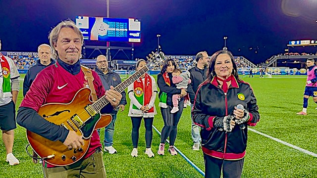 Noite portuguesa no Centreville Bank Stadium, a casa dos Rhode Island FC em Pawtucket