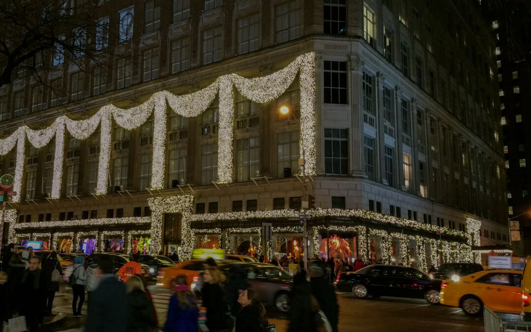 A magia do Natal em New York