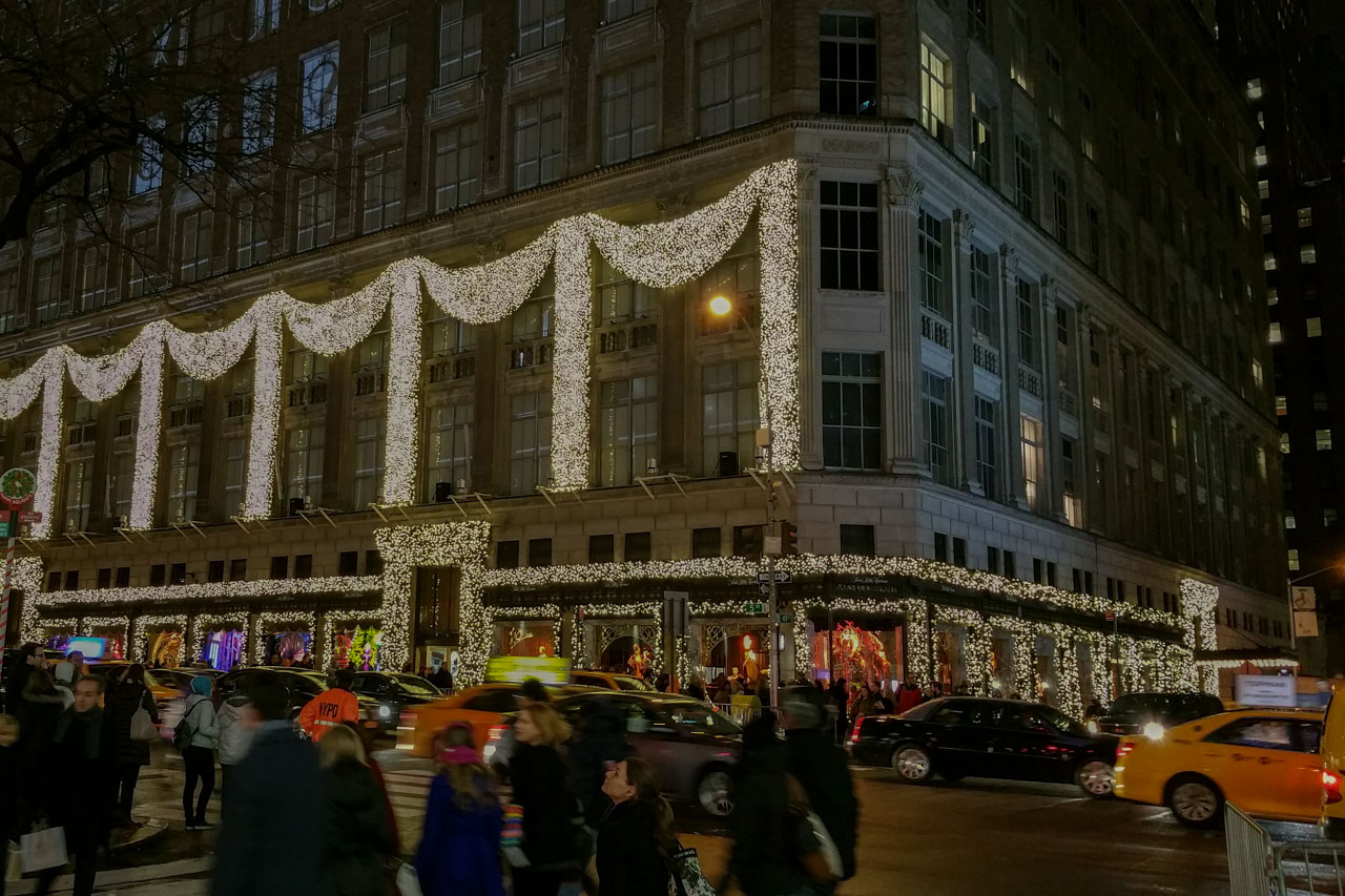 A magia do Natal em New York