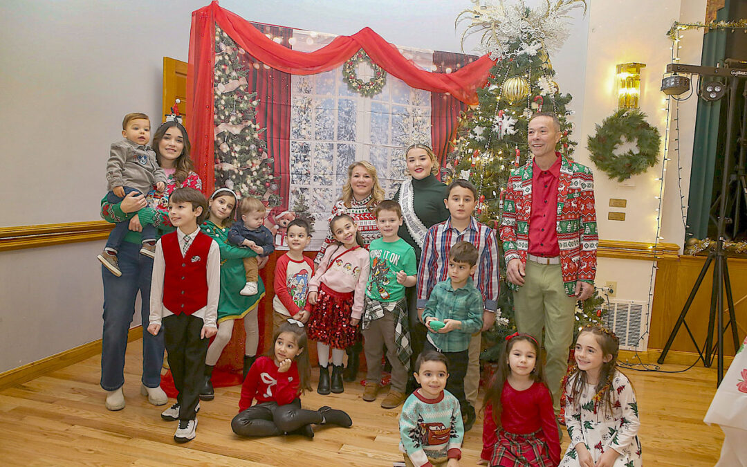 Os Amigos convidaram mais amigos para o pequeno almoço com o Santa Claus