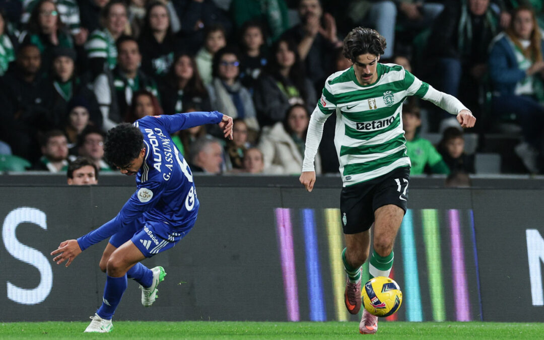 Sporting ‘desmorona’ AVS em cinco minutos rumo à goleada