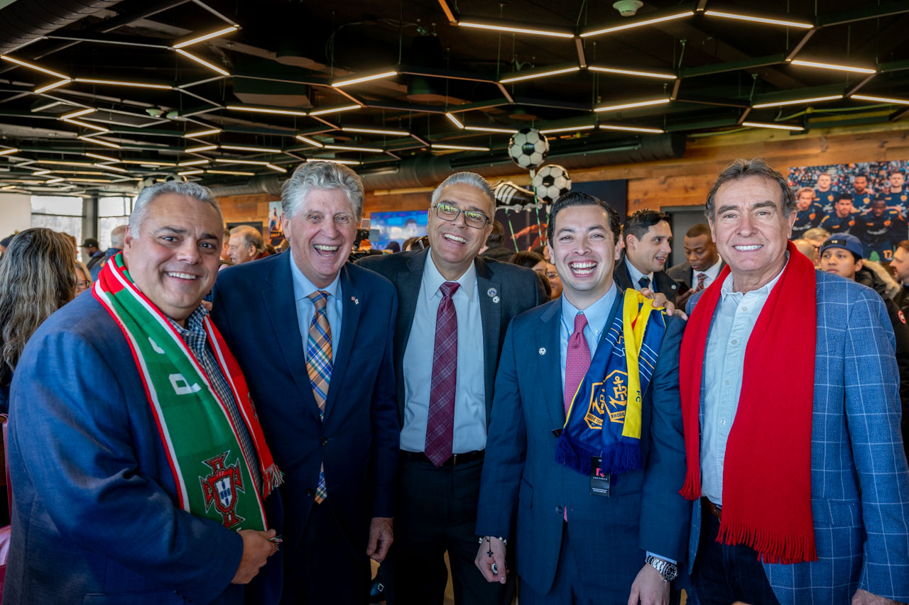 FIFA “Draw Party” no estádio do Rhode Island FC em Pawtucket