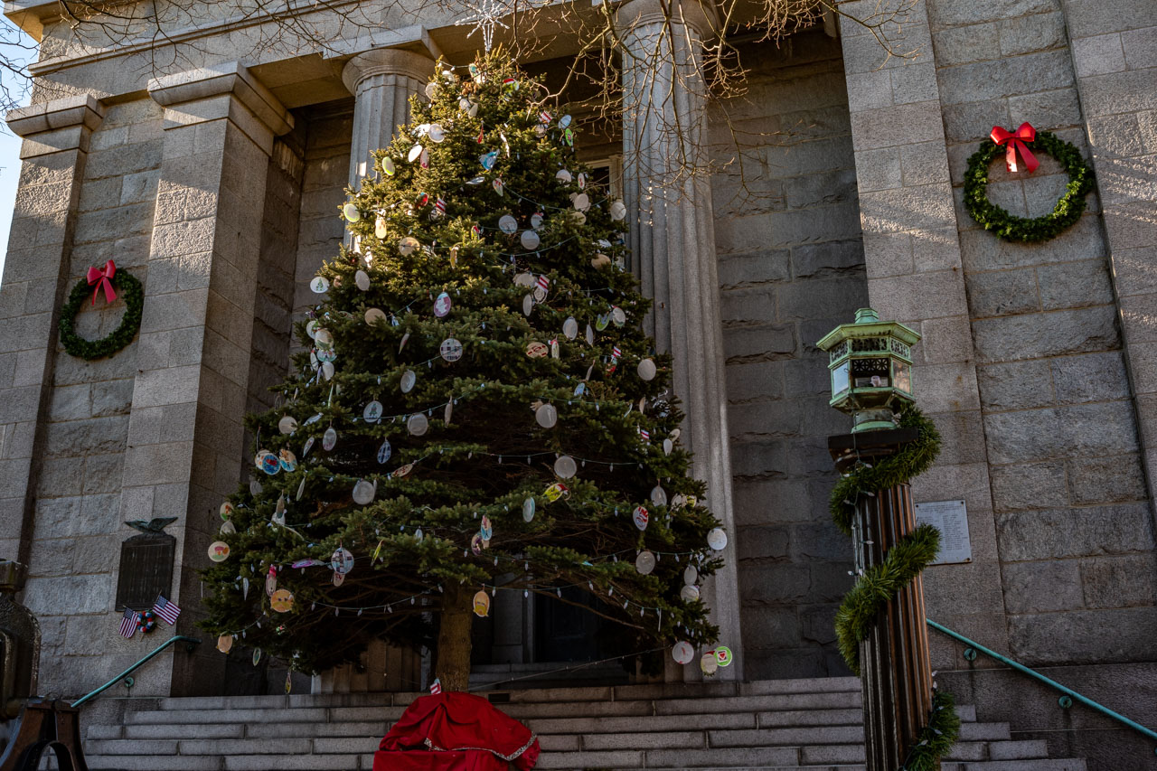 Algumas decorações natalícias