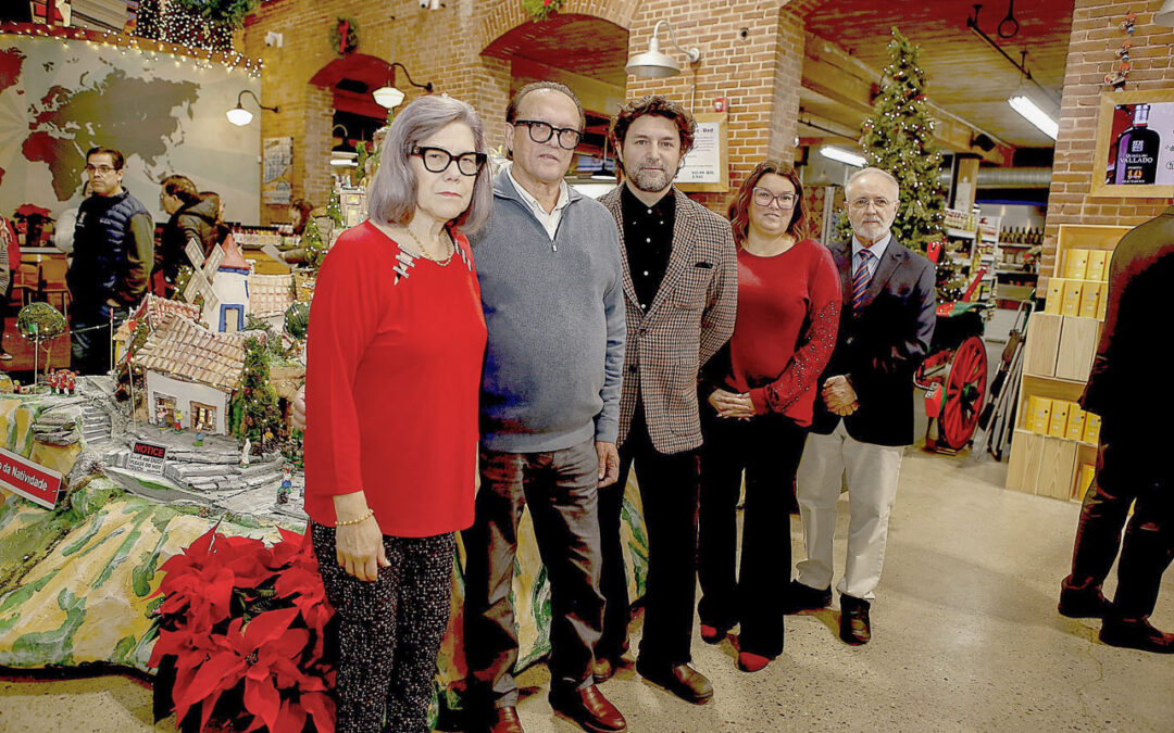 Presépio da Lagoa exposto na Portugalia Marketplace em Fall River