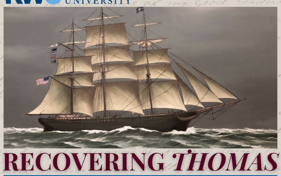 “Recovering Thomas”, a New Exhibit by Roger Williams University, written by Rachel Cabral