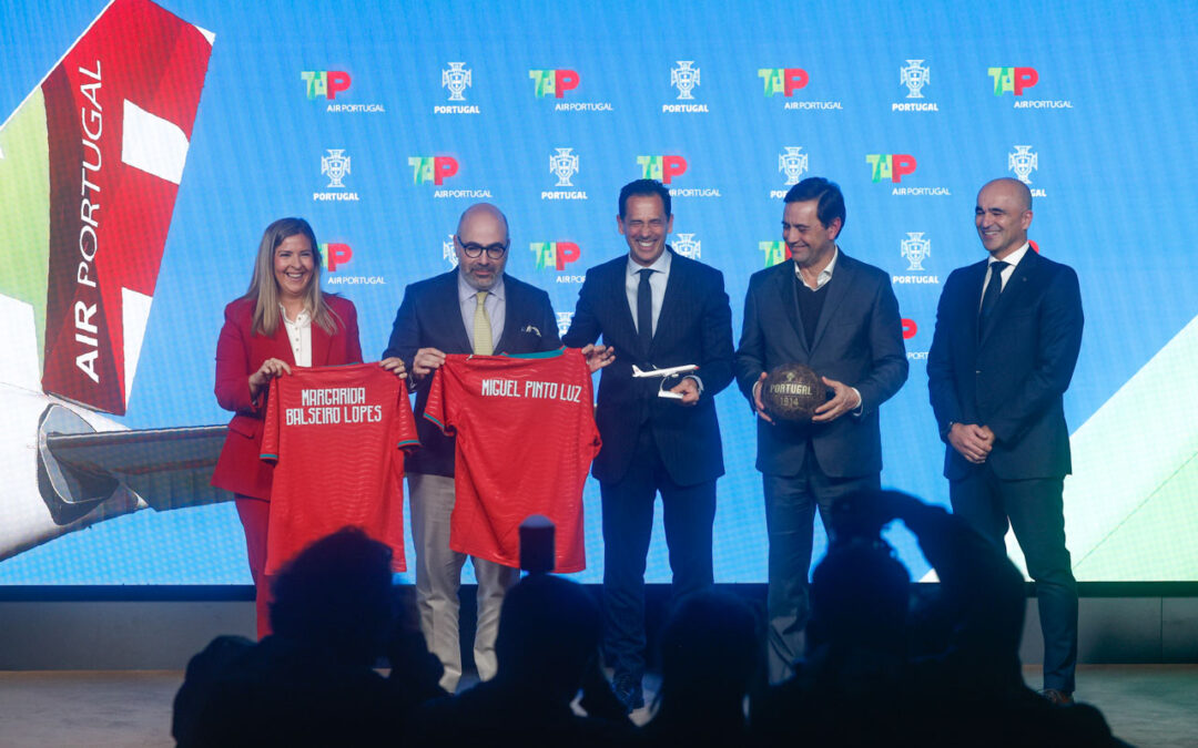 FPF e TAP assinam parceria com foco nos Mundiais de 2026 e de 2030
