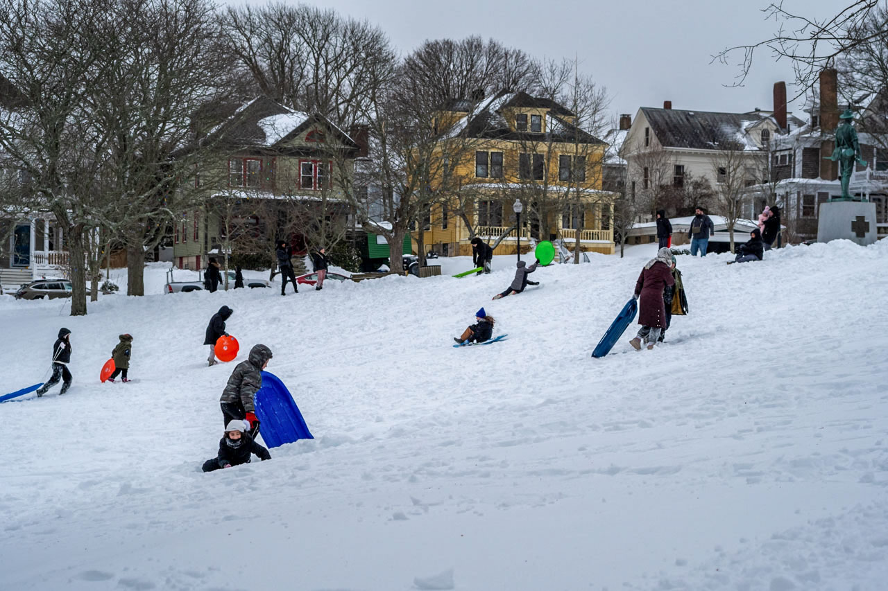 Primeiro nevão de 2026 na Nova Inglaterra