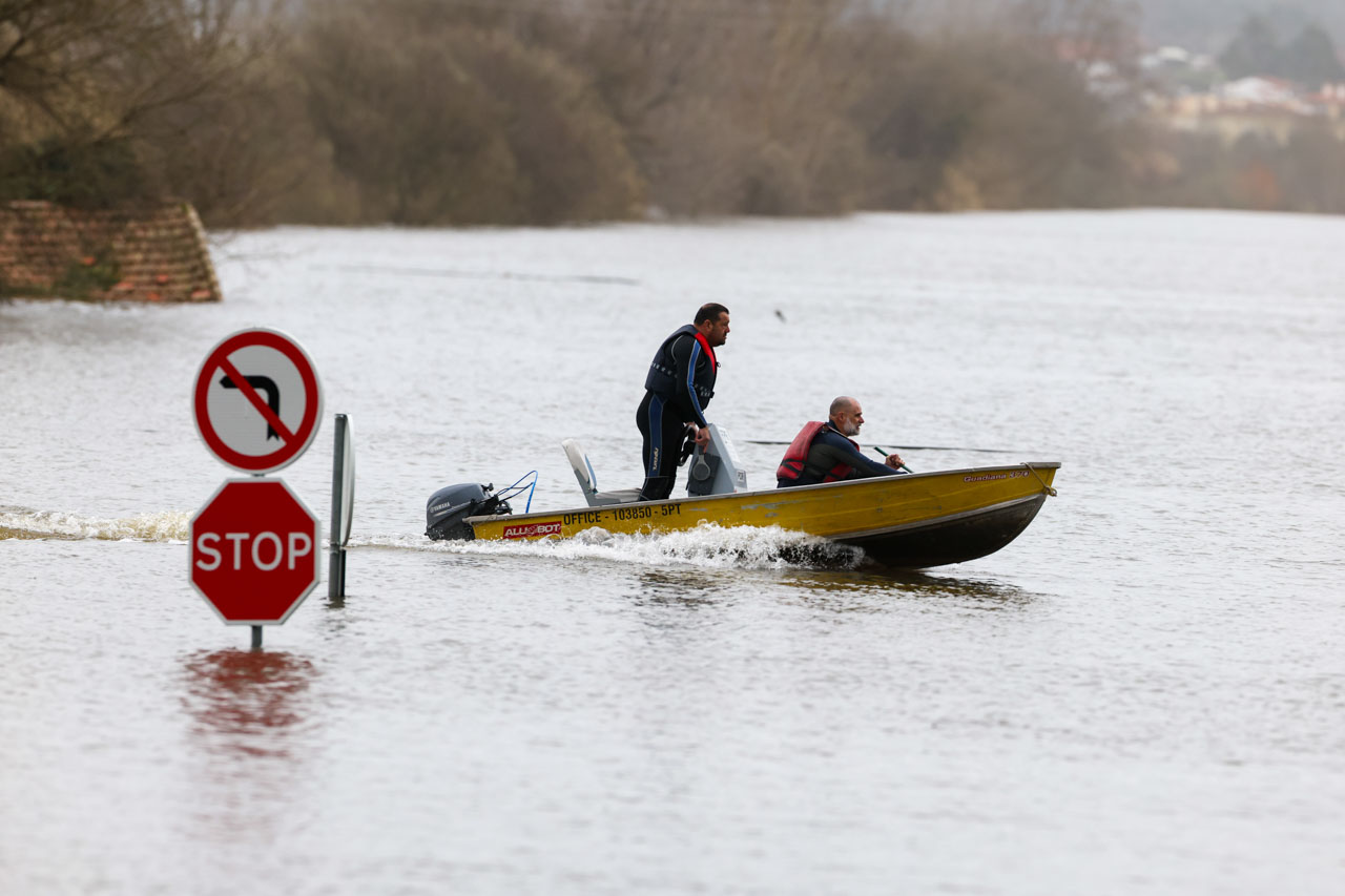 Mau tempo em Coimbra
