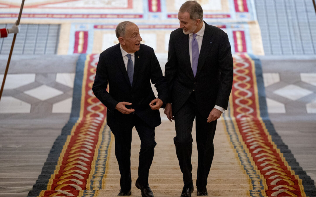 Felipe VI agradece “energia, sabedoria e coração” que Marcelo dedicou à relação com Espanha