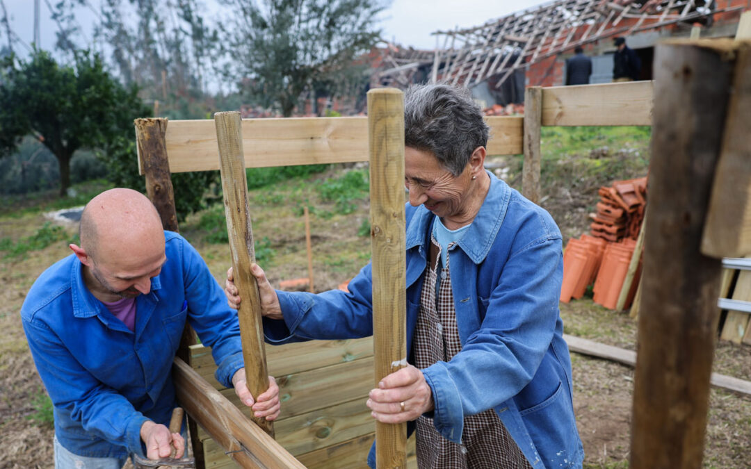 Emigrantes recuperam aos poucos casas afetadas no concelho de Ourém