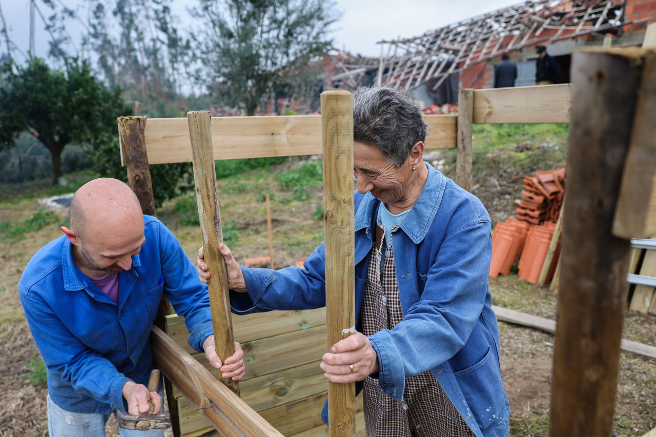 Emigrantes recuperam aos poucos casas afetadas no concelho de Ourém