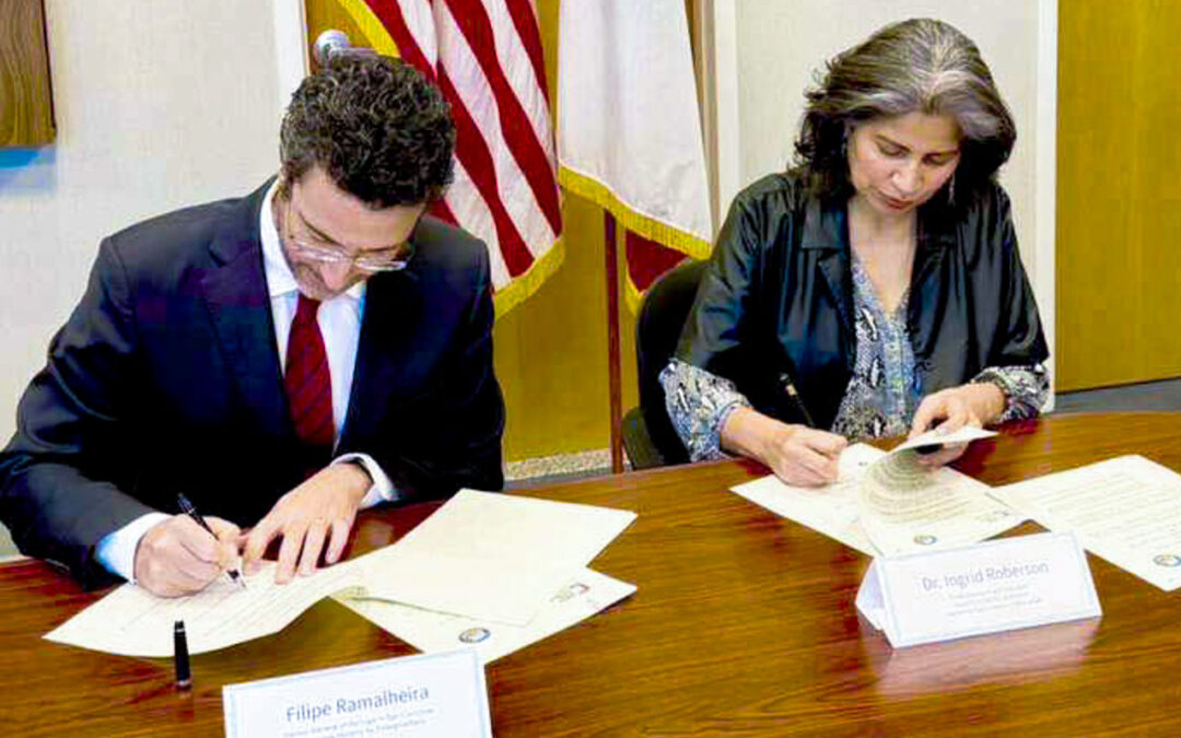 Cerimónia de assinatura do Memorando de Entendimento entre o Camões, I.P. e o Departamento de Educação da CA
