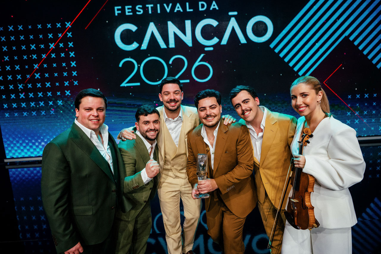 Bandidos do Cante e o tema “Rosa” vencem Festival da Canção 2026