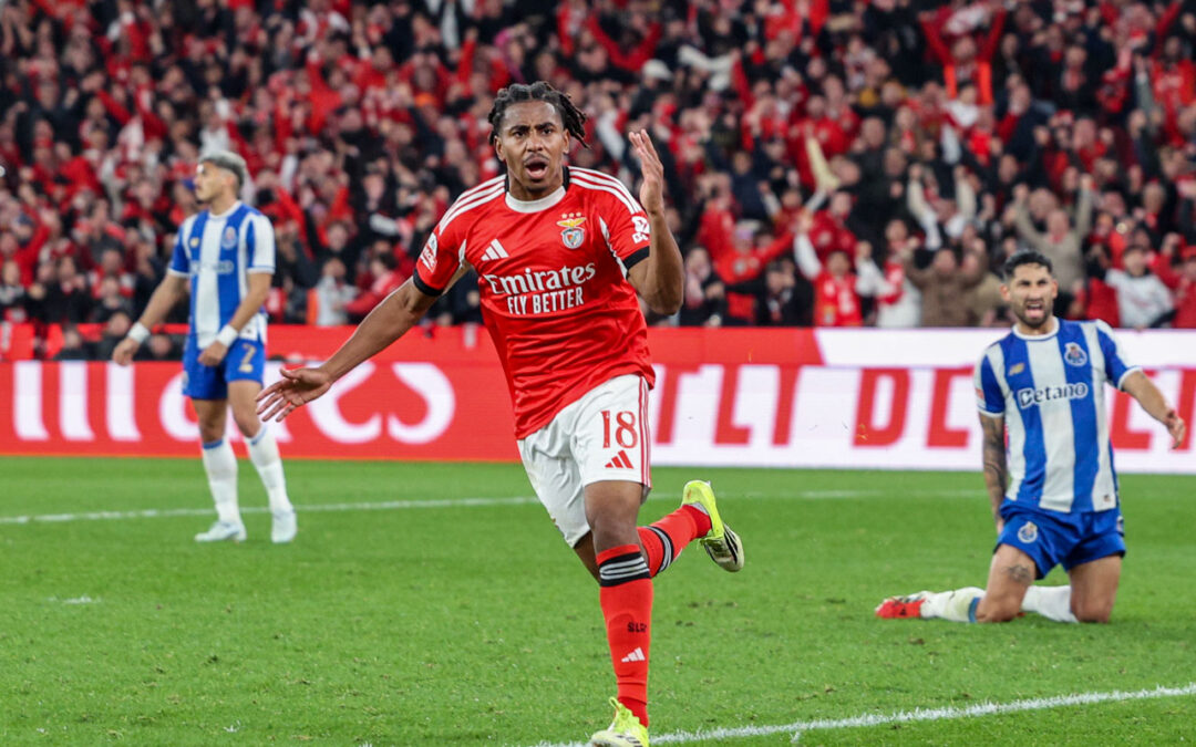I Liga: FC Porto ‘desperdiça’ vantagem de dois golos e empata na visita ao Benfica