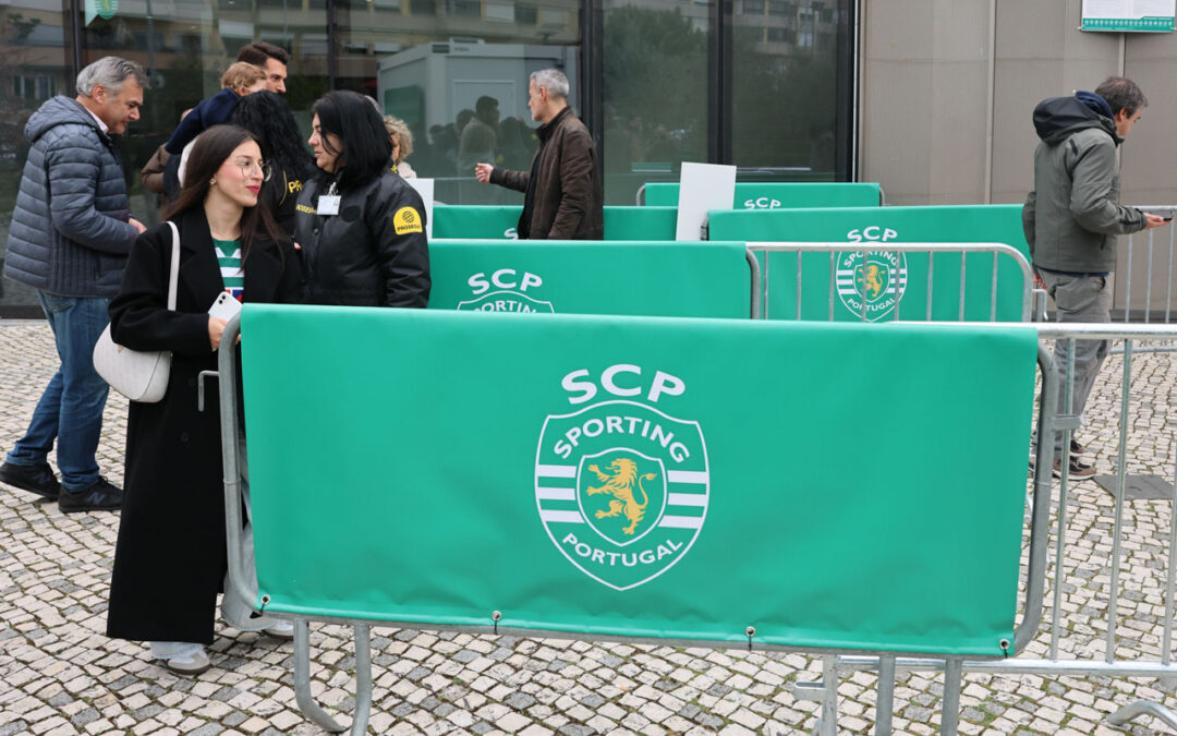 Sporting/Eleições: Votaram 18.268 sócios no terceiro ato mais participado de sempre