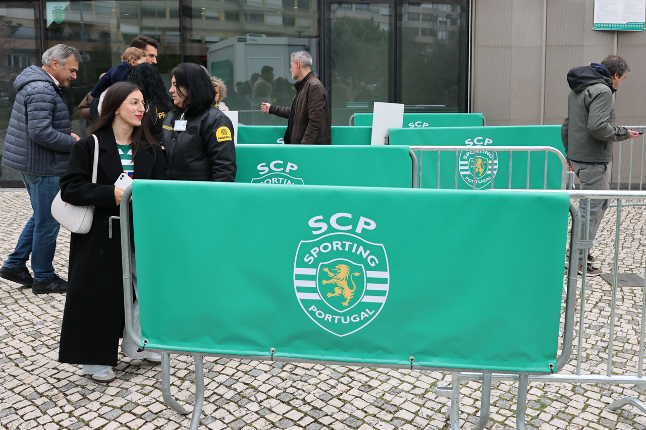 Sporting/Eleições: Votaram 18.268 sócios no terceiro ato mais participado de sempre