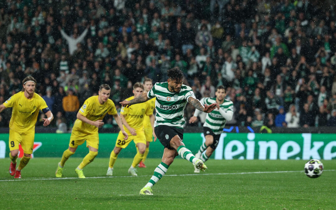 Sporting consegue milagre com goleada ao Bodo/Glimt e está nos ‘quartos’