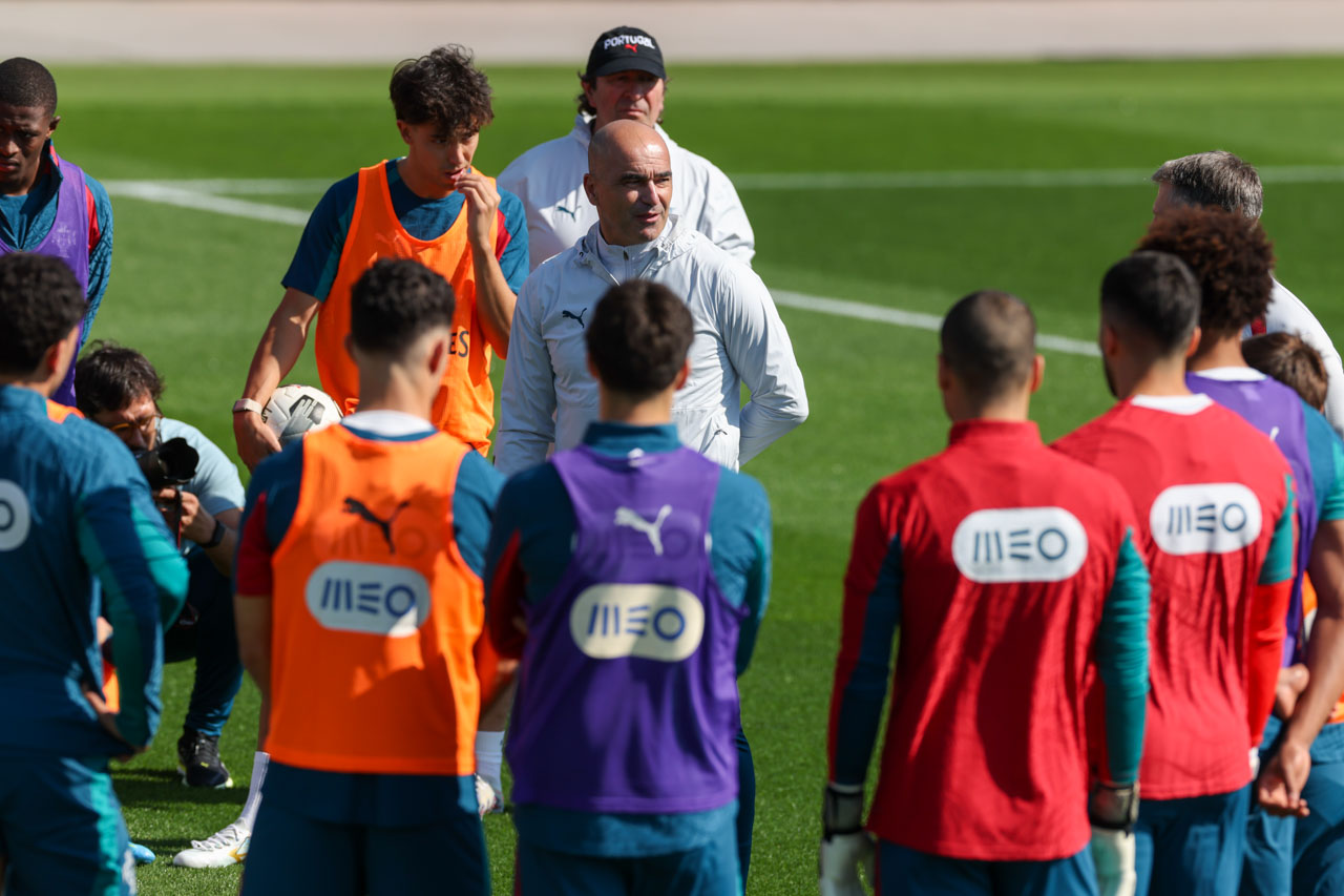 Mundial2026: João Neves e Pedro Gonçalves sem limitações no treino de Portugal