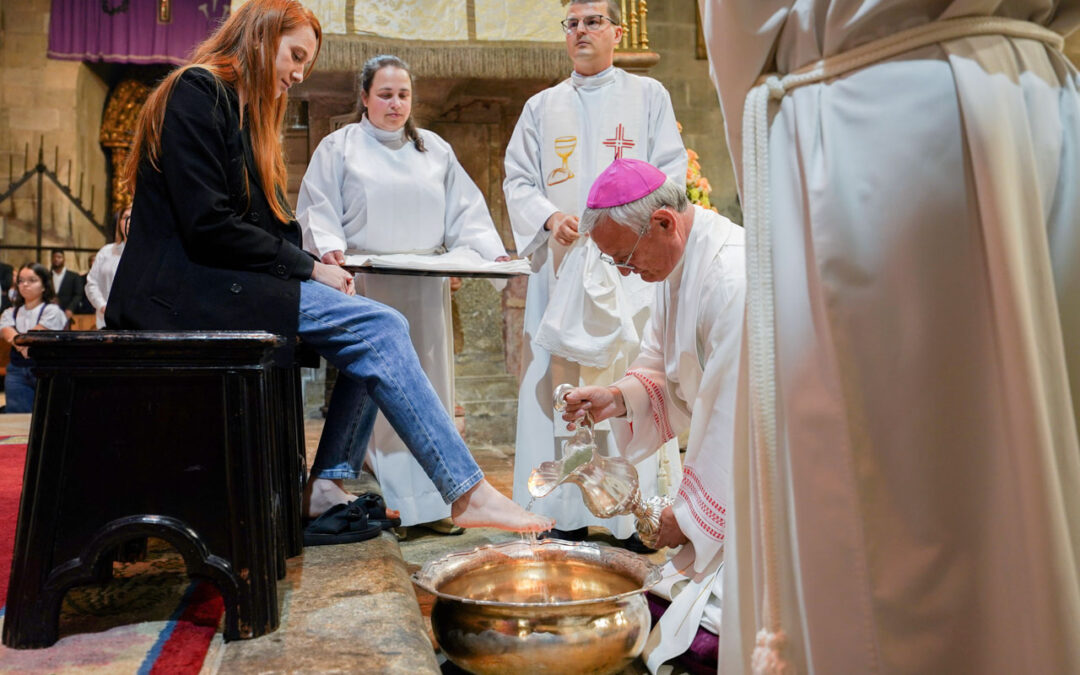 Semana Santa de Braga: Lava pés (foto)