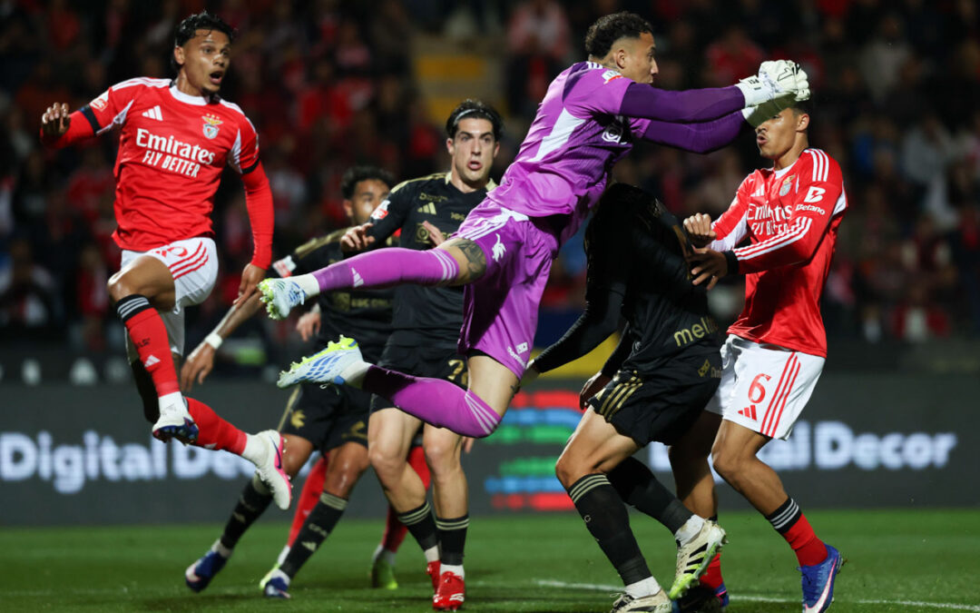 SÍNTESE:I Liga: Benfica tropeça e falha ‘encosto’ ao Sporting e aproximação ao FC Porto