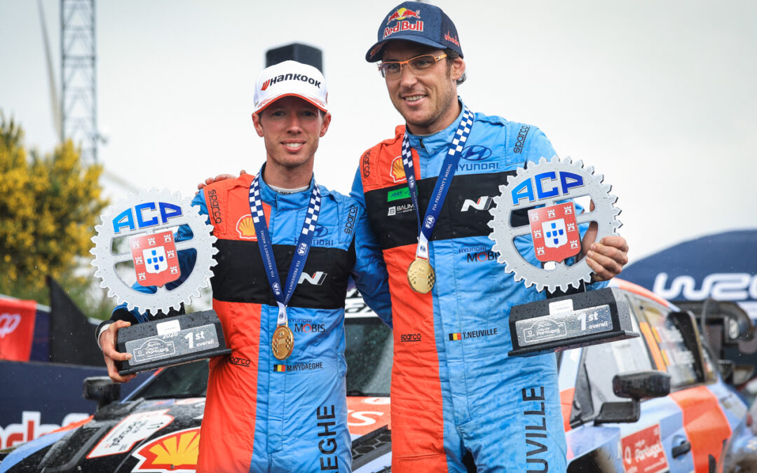 Rali de Portugal: Thierry Neuville vence prova lusa pela segunda vez