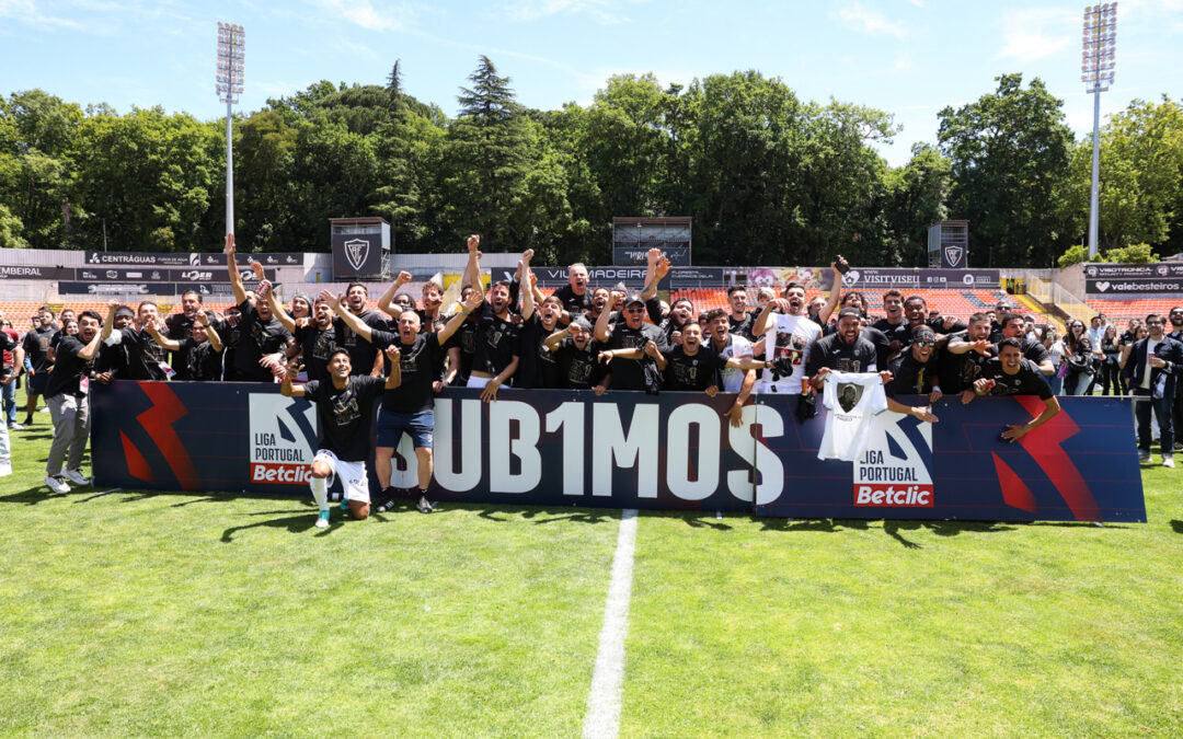 Adeptos do Académico de Viseu com “batimentos cardíacos ao rubro” no Rossio