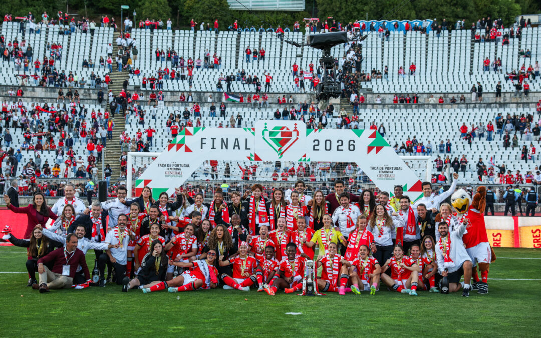 COMENTÁRIO: ‘Bis’ de Caroline Moller dá terceira Taça de Portugal feminina ao Benfica