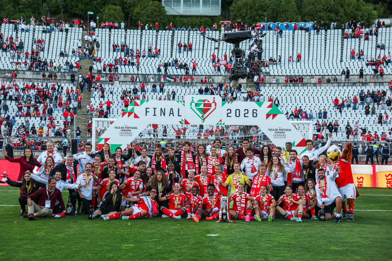 COMENTÁRIO: ‘Bis’ de Caroline Moller dá terceira Taça de Portugal feminina ao Benfica