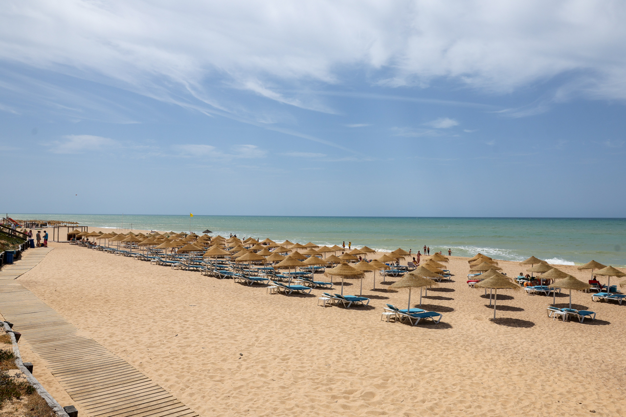 Praia do Garrão no Algarve (foto)