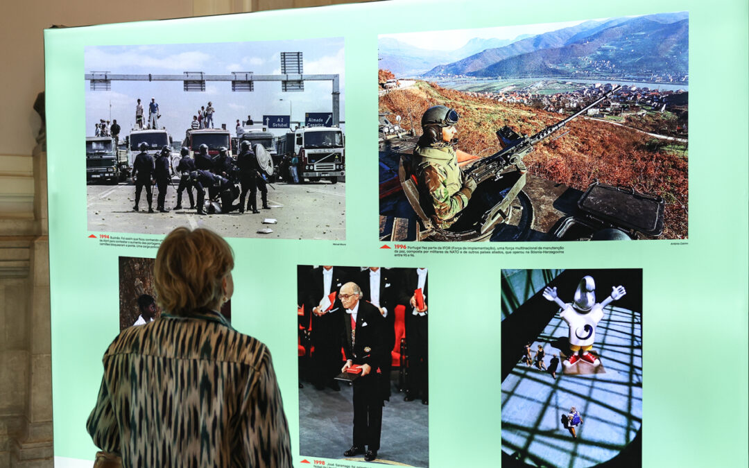 Inauguração da exposição “40 anos-40 fotografias Lusa”