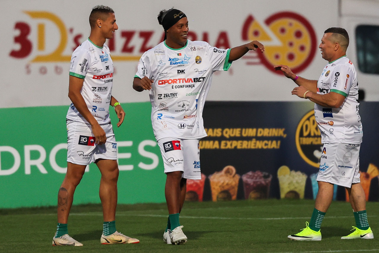 Futebol: Jogo das Estrelas em Lisboa (foto)
