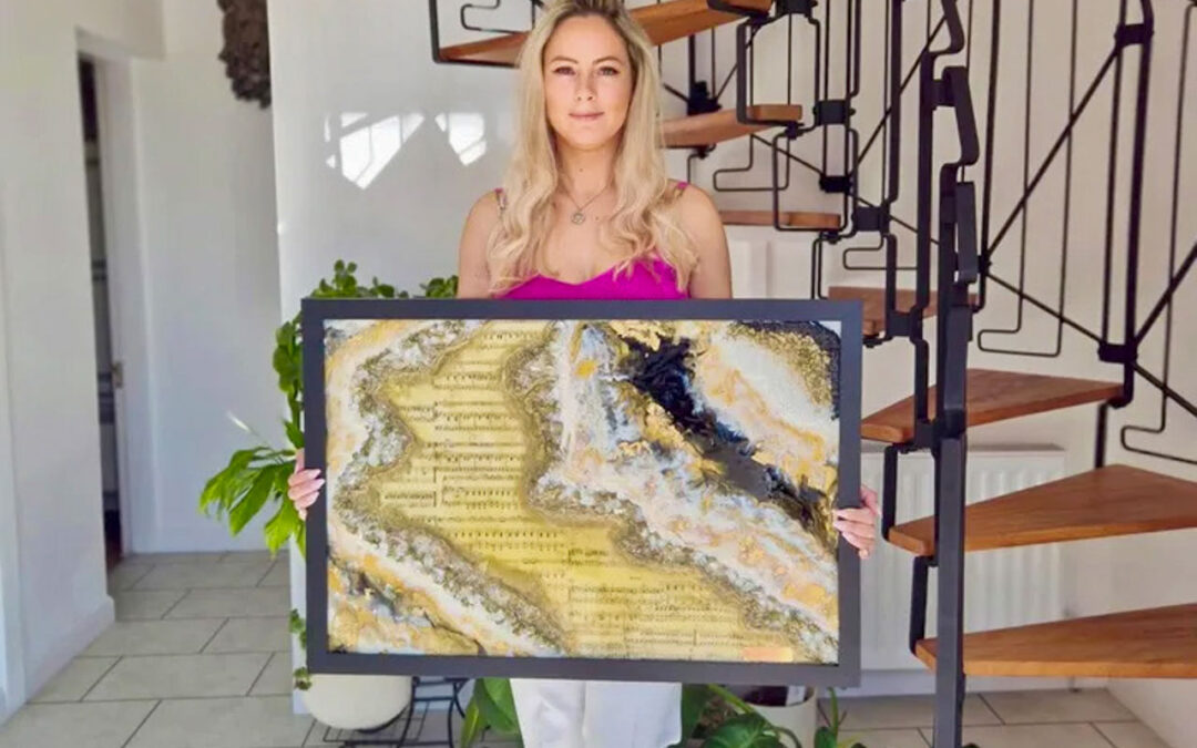 Sofia Salter – artista em resina & designer de cenários, cujas peças fazem parte da nova adaptação do clássico inglês Wuthering Heights
