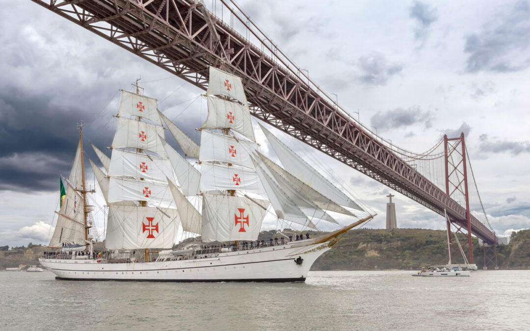 No âmbito da celebração dos 250 anos da independência dos Estados Unidos Navio, o navio-escola Sagres estará em New Bedford de 19 a 23 de julho.