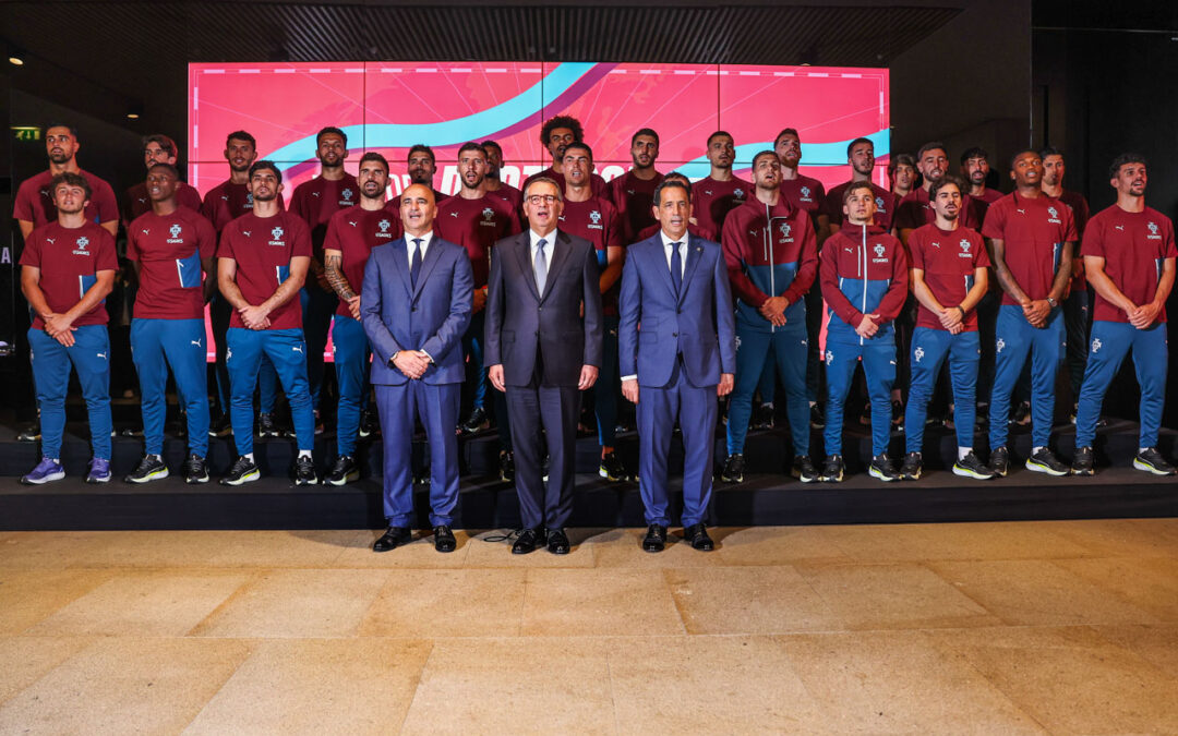 Presidente da República na cerimónia de despedida da Seleção Nacional de Futebol, antes do Mundial 2026 (fotos)