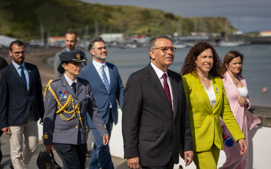 Comemorações do Dia de Portugal, de Camões e das Comunidades Portuguesas na Ilha Terceira, Açores, Presidente da República, António José Seguro, visita a Praia da Vitória (foto)