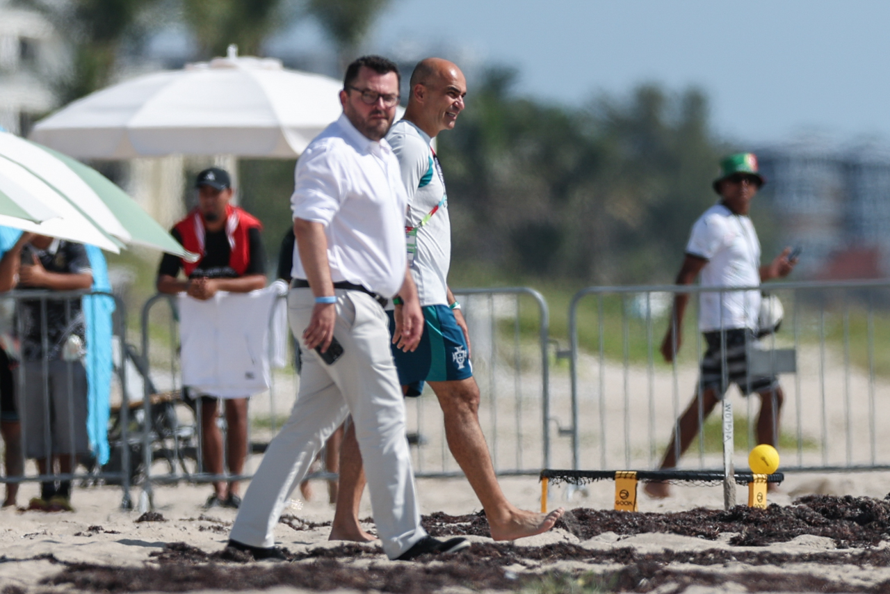Jogadores da seleção de Portugal em Palm Beach (fotos)