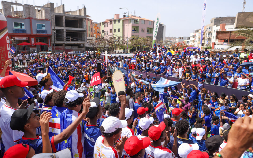 Mundial2026: Cabo Verde eufórico nas ruas festeja empate como uma vitória