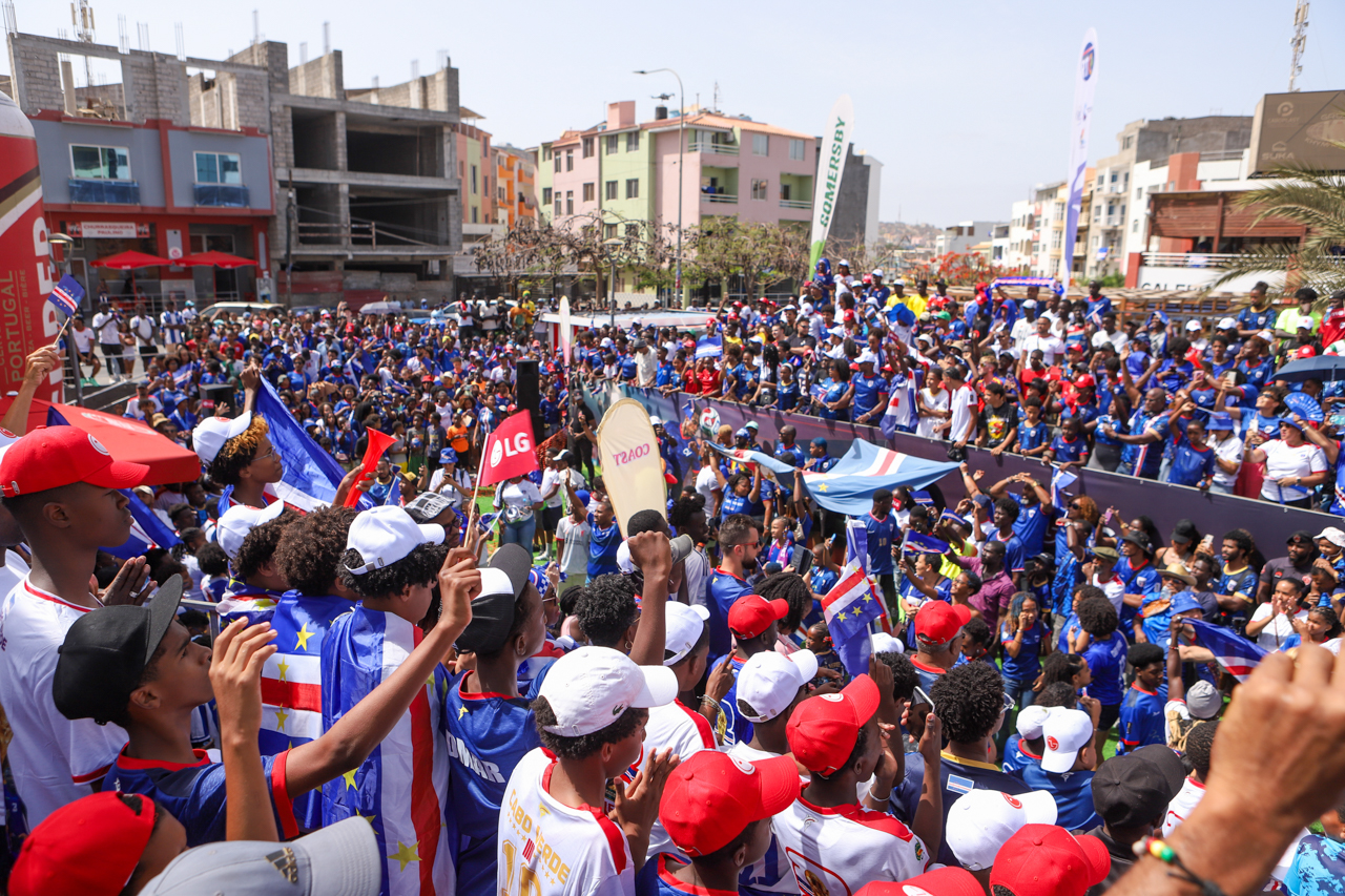 Mundial2026: Cabo Verde eufórico nas ruas festeja empate como uma vitória
