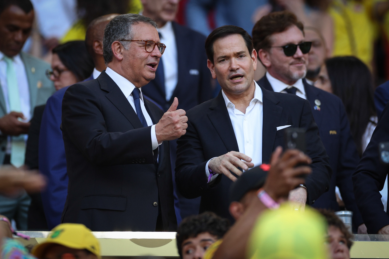 FIFA World Cup 2026 – Group K – Colombia vs Portugal: O Presidente de Portugal, António José Seguro com o Secretário de Estado dos EUA, Marco Rubio  (foto)